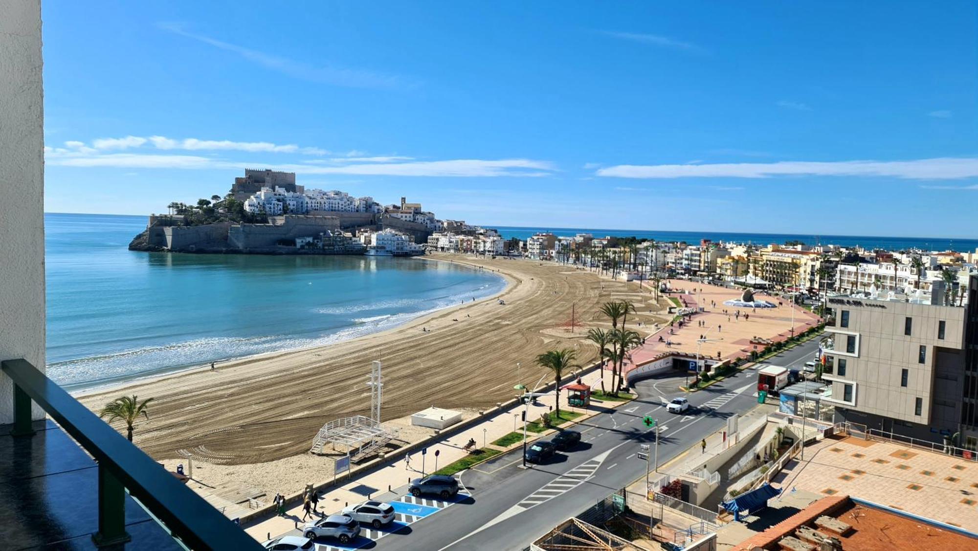 Apartamento Loft Primera Linea De Playa, Vistas Altas Mar Y Castillo Peñíscola Εξωτερικό φωτογραφία